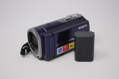 Sony Handycam DCR-SX44 Camcorder Blue Carl Zeiss Vario-Tessar 60x Zoom Lens