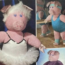 Vintage Style 4192 sewing pattern Miss Piggy Pig in TUTU Leotard Track Suit NEW