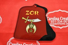 Shriner Fez Acrylic Ornament