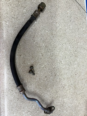 #ad 2000 2004 Nissan Xterra 3.3 V 6 High Pressure Fuel Line OEM With Bolts WORKS $69.99