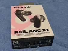 Skullcandy Rail ANC XT Wireless In-Ear Earbuds True Black, Noise Canceling