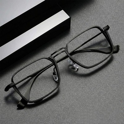 Herren Lesebrille Designer Business Metall Lesebrille +1,0 1,5 2,0 2,5 3,0 3,5 4
