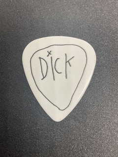 Tommy Henriksen Sketch 2025 'Dick Pick' Signature Guitar Pick