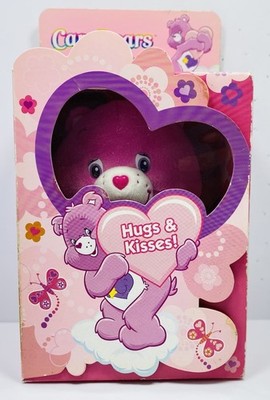 Vintage 2005 Care Bears  TAKE CARE BEAR  Valentine s Day Edition Pink Plush NEW