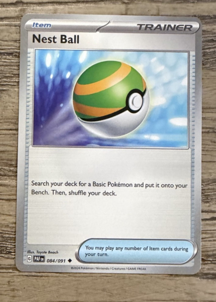 2024 Pokemon Nest Ball #84/91