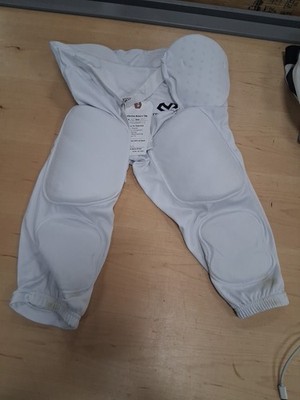 McDavid Youth XL Football Pants with Pads White Used