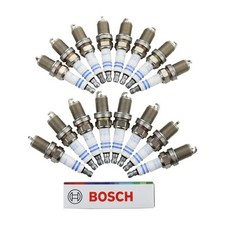 Bosch OE Fine Wire Set 16 Double Iridium Spark Plugs For MB C208 C209 W210 W220