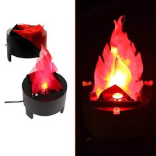 3D LED Fake Fire Flame Light Stand Light Flame Lamp For Party Bar Club