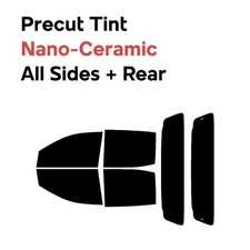 Precut Window Film Car Nano Ceramic Tint for Ford Ranger 2024-2025 4Dr SuperCrew