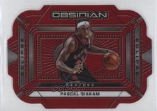 2020-21 Panini Obsidian Eclipse Electric Etch Red Flood Pascal Siakam #14 11ng