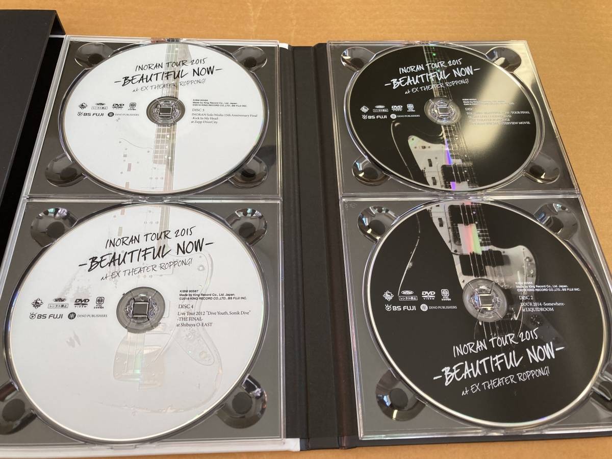 INORAN TOUR 2015-BEAUTIFUL NOW-at EX THEATER ROPPONGI＜初回生産限定版＞ [DVD] 2025年最新】Yahoo!オークション -inoran beautiful nowの中古品
