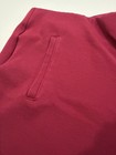 Chico's So Slimming Knit Pull On Ankle Pants Size 2.5 Cranberry fake pockets  — photo 5