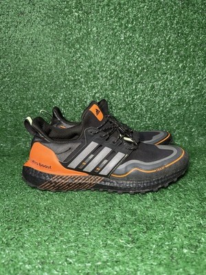 Adidas Ultraboost C.RDY DNA Black Orange Running Sneakers G54860 Mens Size 7.5