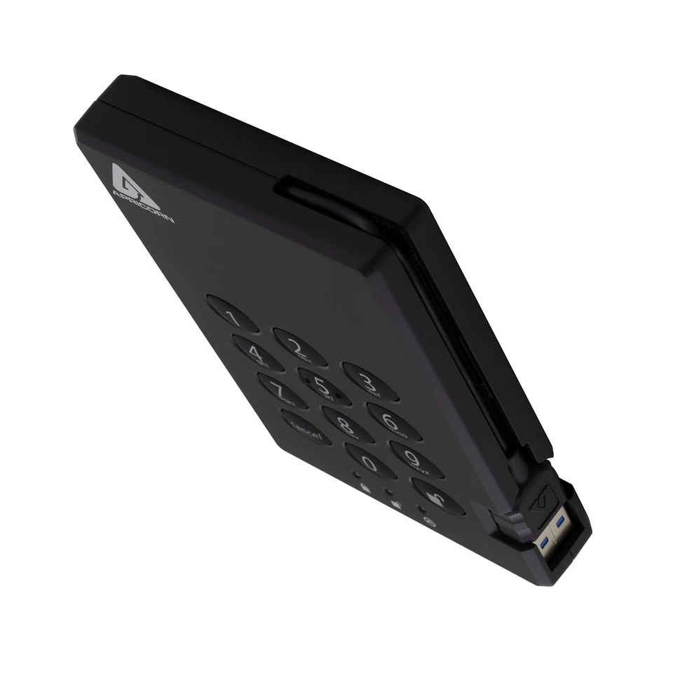 Apricorn Aegis Padlock 128 GB USB 3.0 SSD 256-Bit Encrypted Portable Drive (A... - Image 4 of 4