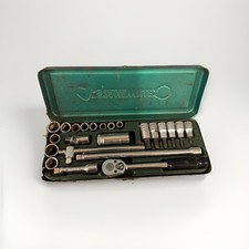 Stahlwille STECKSCHLÜSSELSATZ 3/8" Knarrenkasten 23 Teile Vintage Gebraucht