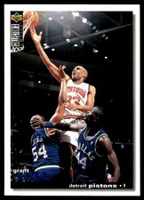 Grant Hill 1995-96 Collector's Choice  I #45 Pistons NBA READ FREE SHIPPING