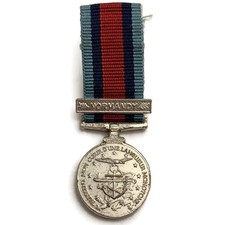 WW2 Normandy Campaign Clasp D-Day Invasion British Army MINIATURE Dress Medal