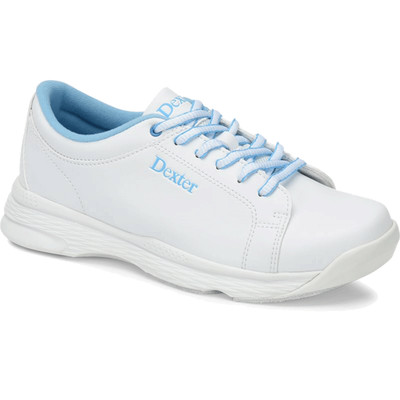 Dexter Raquel White/Blue Womens Bowling Shoes