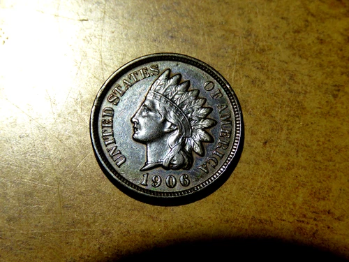 Nice Nearly Uncirculated 1906 Indian Head Penny B26