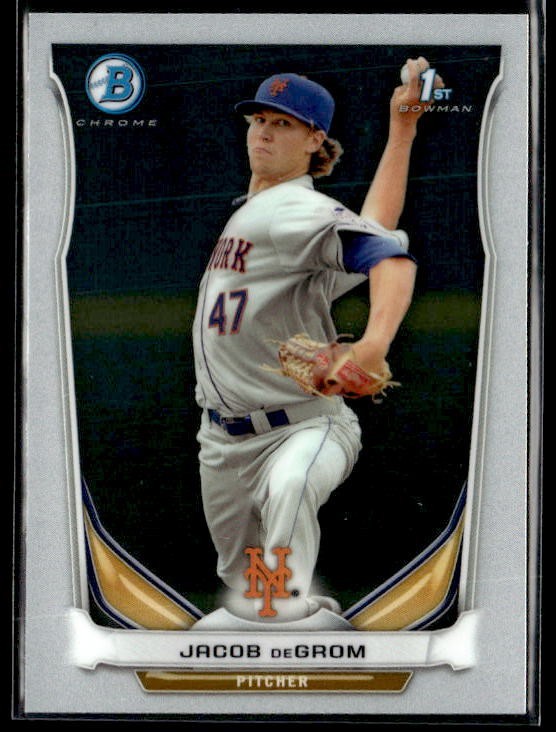 L42,149 -  2014 Bowman Chrome Prospects #BCP73 Jacob deGrom