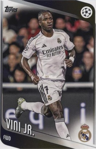 2025-26 Topps UEFA Club Competitions Vini Jr. 115 Real Madrid CF