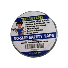 Gaffer Power Black anti Slip Tape| Grip Tape for Stairs Outdoor| Strong Adhesive