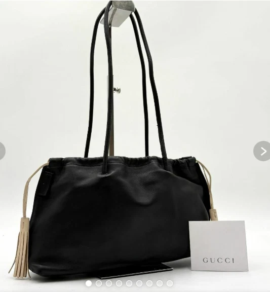 Borsa a tracolla Gucci Tom Ford epoca coulisse in pelle tote bag GIAPPONE USATA