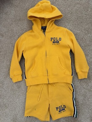 Polo Ralph Lauren Kids Two-Piece Hooded Zip-Up Sweatshirt And