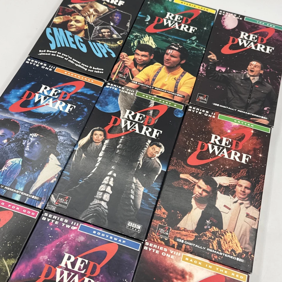 (9) Red Dwarf HUGE VHS HTF 1988 90s TV BBC PBS British Comedy SCI FI - Image 3 of 4