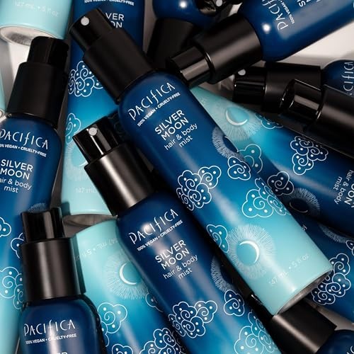 Pacifica Silver Moon Vanilla Almond Eau de Parfum 5 Fl Oz Vegan Clean Fragrance