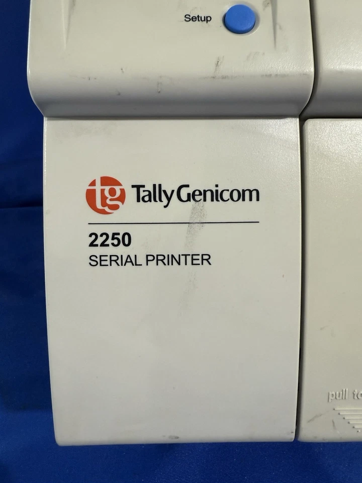 Tally Genicom 2250 Matrix Printer Serial Printer - Partially Tested - Read Below - Image 3 of 4