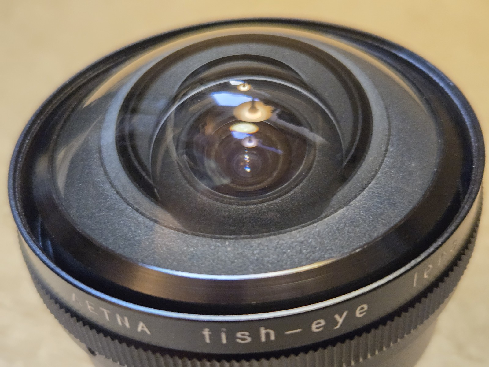 Aetna 0.15x Fish Eye Lens Ultra Wide Angle 27mm Thread Mount, Excellent Fisheye