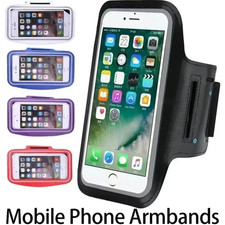 Sports Running Phone Armband Bag Gym Case for iPhone Samsung Up To 7 Inch