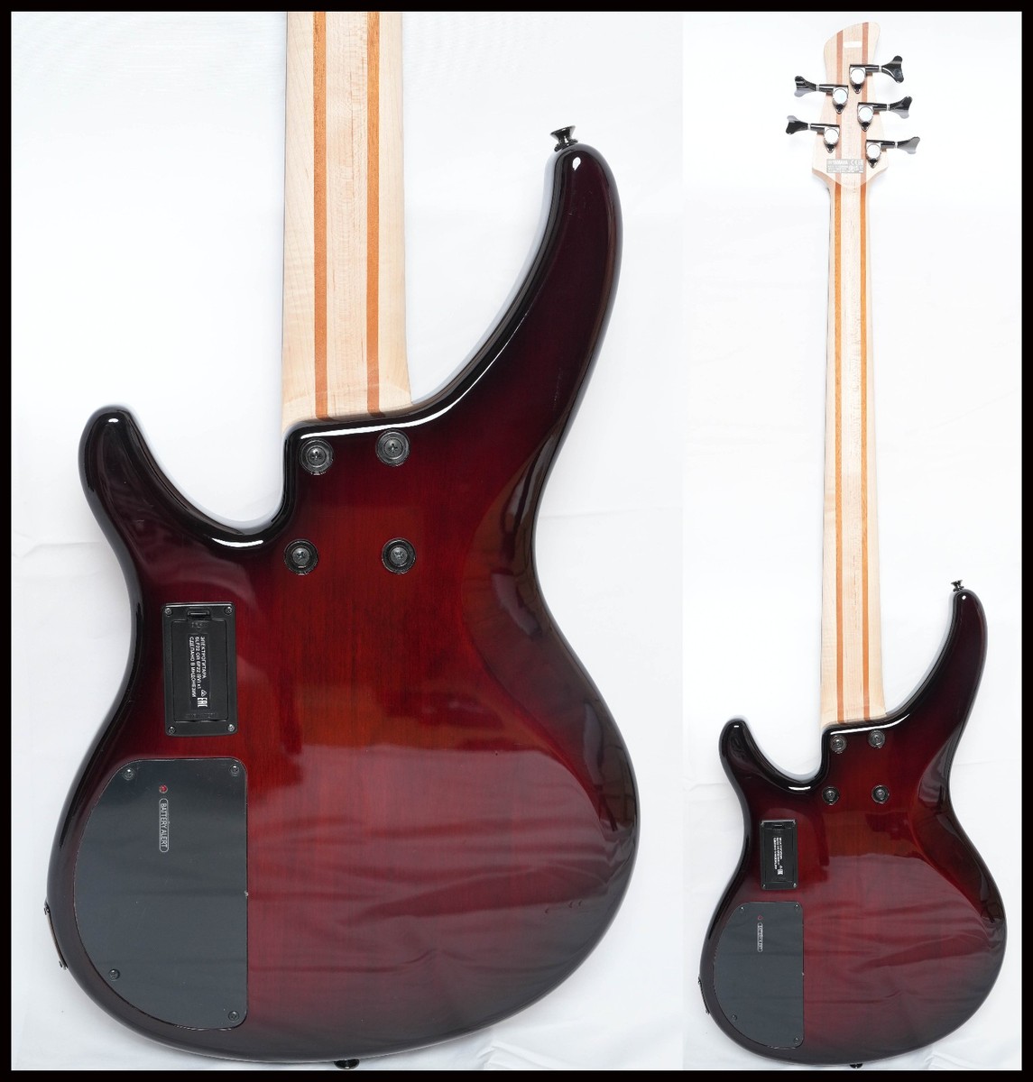 YAMAHA TRBX605FM DRB Dark Red Burst 5strings Erectric bass