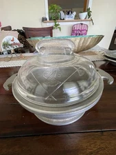 Vintage Guardian Service Ware Pot Aluminum Glass Lid 6 1/4"