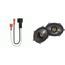 KICKER Speakers 6X8 inch for Ford F-150 1999-2014 Upgrade Kit - 2 Pack of CS ...