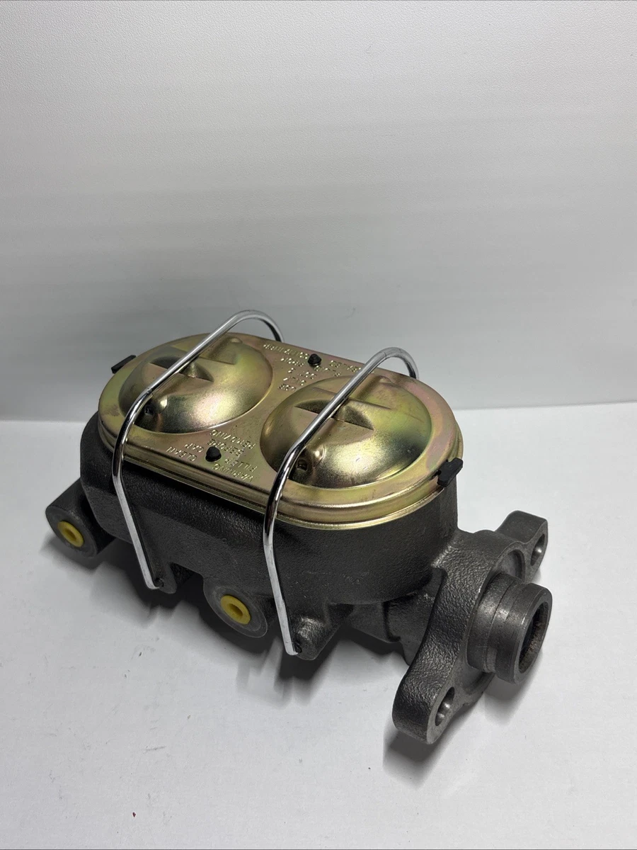 GM Cast Iron Universal Corvette Style Dual Reservoir Master Cylinder 1” Bore photo 3