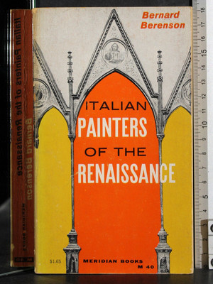 ITALIENISCHE MALER DER RENAISSANCE. BERENSON. MERIDIAN BÜCHER.