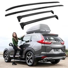 4PCS Roof Rails + Cross Bars for 2023 - 2026 Honda CRV CR-V Cargo Carrier Black
