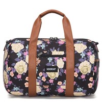 Vooray Roadie 16 Small Gym Duffle Bag Macana Black on sale Vooray Roadie 16 Small Gym Duffle Bag Macana Black on sale