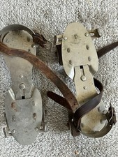 Pair VTG ROLLER SKATES- Adj size Union Hardware Company USA