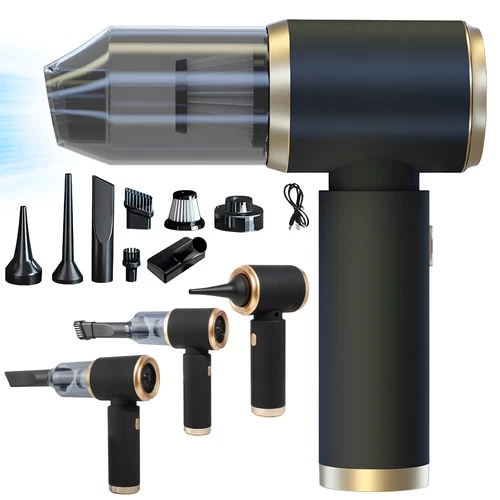 Powerful Car Vacuum Cleaner Wet/Dry Cordless Strong Suction Handheld Cleaning UK - Picture 5 of 16