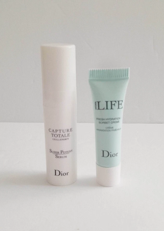 Dior Serum Sample Capture Totale Cell 5 мл и увлажняющий сорбет-крем iLife 3 мл - Изображение 2 из 3