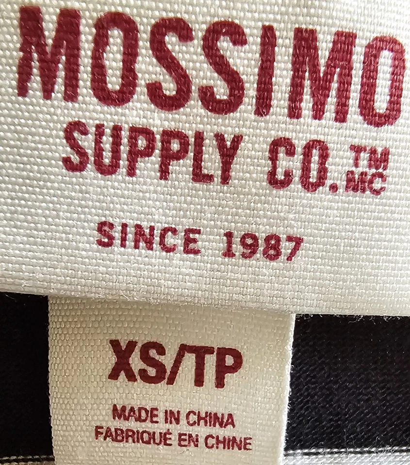 Mossimo Womens Sundress Dress Size XS X Small Black White Striped - Image 2 of 4