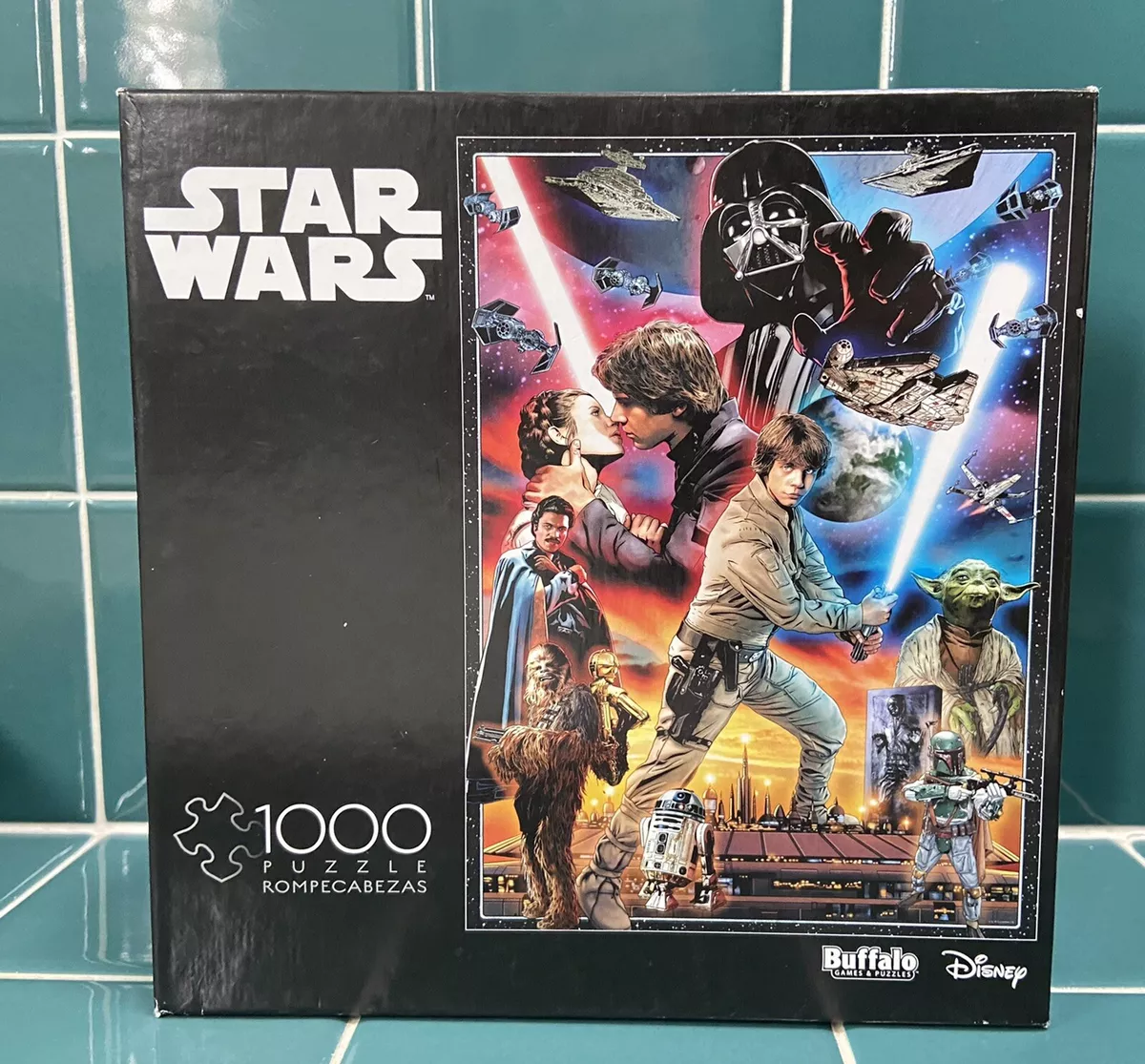 STAR WARS Disney Puzzle 1000 PIECE BUFFALO Games Sealed