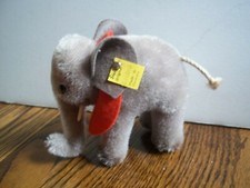 Steiff Elephant 10 CM 6310,0 1950's Glass Eyes Ear Tag