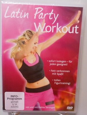 Fitness Sport DVD Latin Party Workout Programm Training mit Spaß Fun NEU #T797