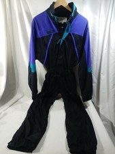 Vtg Columbia Mens Omni Tech Radial Sleeve Snow Suit Overalls Size Small