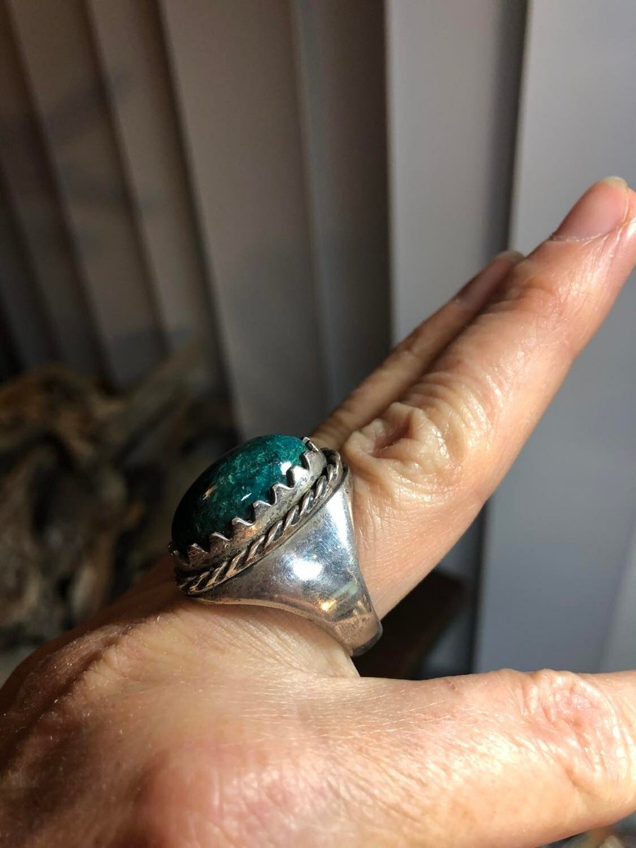 アクセサリー Vintage Silver&Gold Stone Ring 925 K10 Vintage Silver&Gold Stone Ring 925 K10