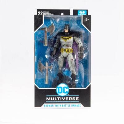 	McFarlane DC Multiverse 18 cm Action Figur: Batman Battle Damage (Dark Nights)
